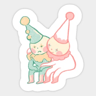 Clown babies Sticker